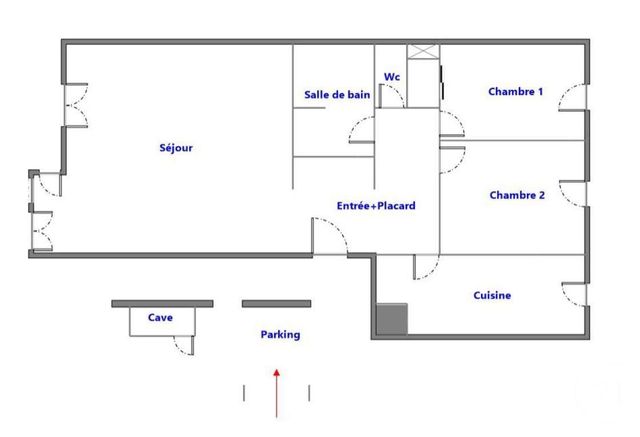Appartement F3 à vendre - 3 pièces - 78.53 m2 - PARIS - 75014 - ILE-DE-FRANCE - Century 21 Porte D'Orléans