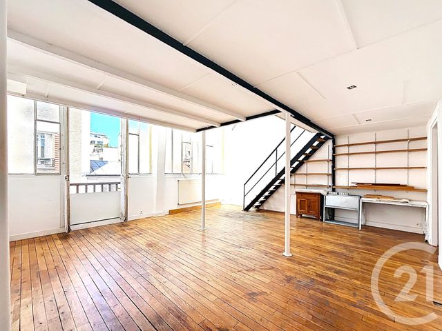 Appartement Atelier d'artiste à vendre - 3 pièces - 81.68 m2 - PARIS - 75014 - ILE-DE-FRANCE - Century 21 Porte D'Orléans