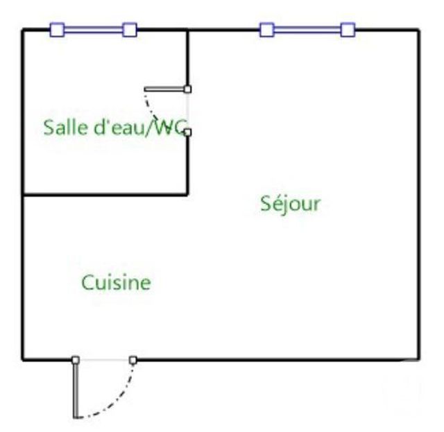 Appartement F1 à vendre - 1 pièce - 18.45 m2 - PARIS - 75014 - ILE-DE-FRANCE - Century 21 Porte D'Orléans