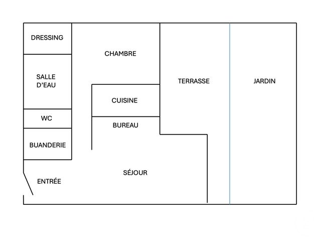 Appartement F2 à vendre - 2 pièces - 56.94 m2 - PARIS - 75014 - ILE-DE-FRANCE - Century 21 Porte D'Orléans