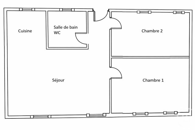 Appartement F3 à vendre - 3 pièces - 52.19 m2 - PARIS - 75014 - ILE-DE-FRANCE - Century 21 Porte D'Orléans