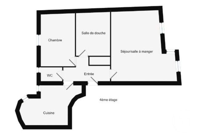 Appartement F2 à vendre - 2 pièces - 71.37 m2 - PARIS - 75014 - ILE-DE-FRANCE - Century 21 Porte D'Orléans